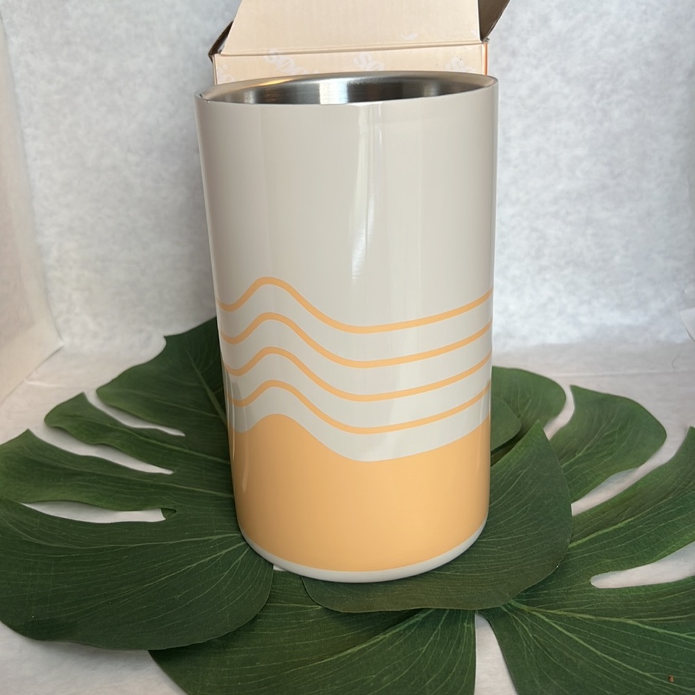 Society 6 stainless steel double wall wine chiller